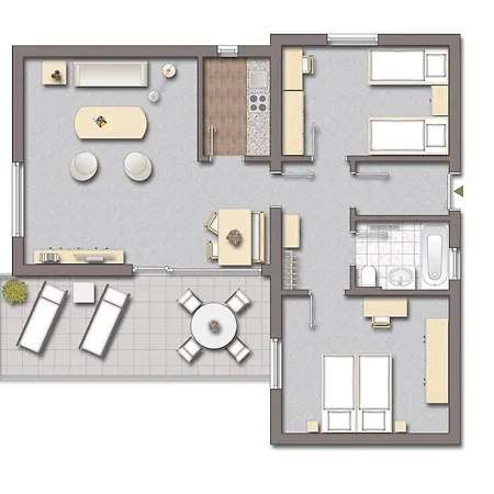Ferienhaus Kastanie 21 - #127675 Holiday home *